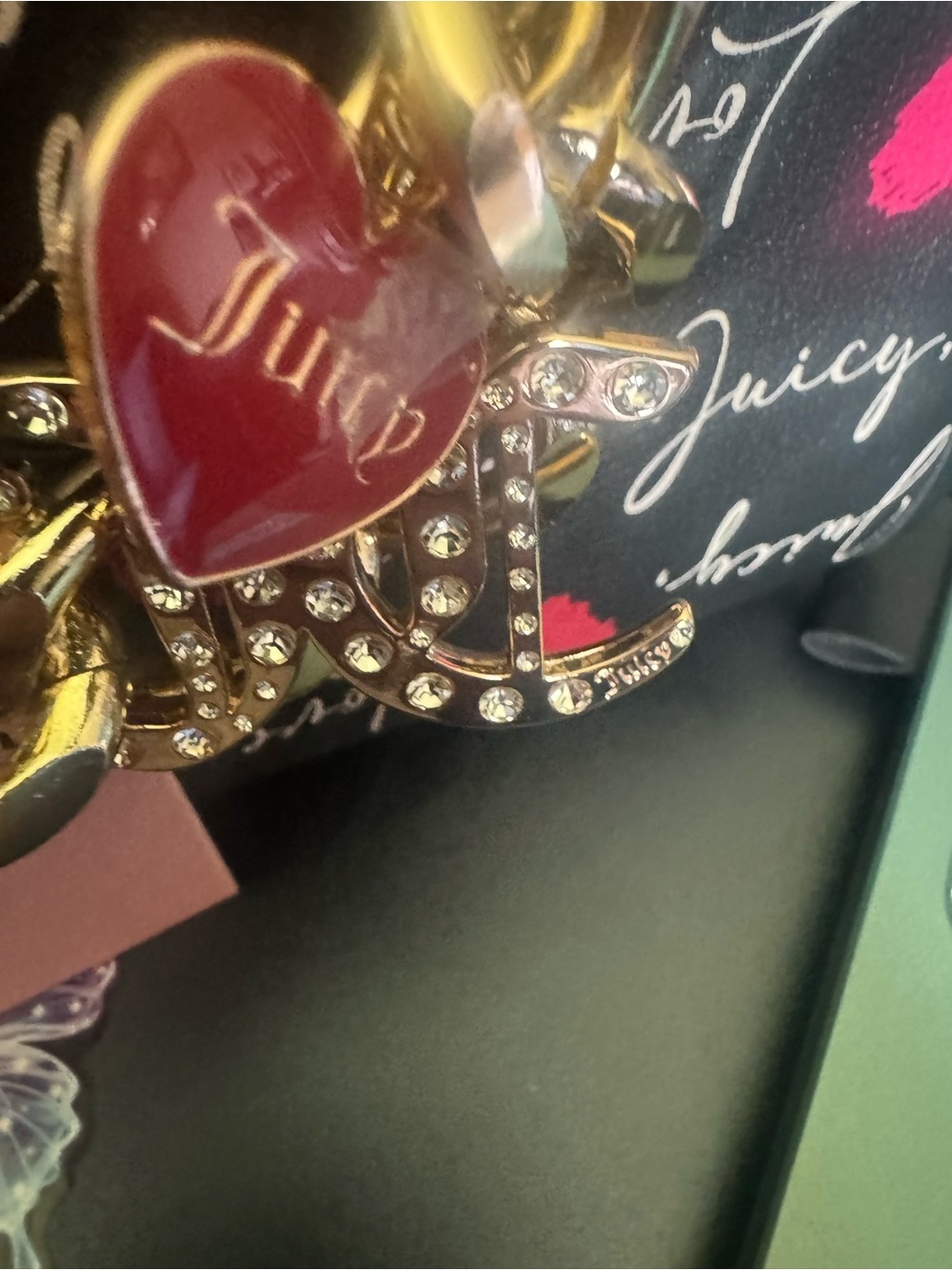 Juicy Couture Love Letter Mini Tote - Picture 5 of 7